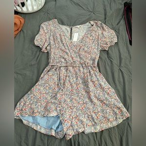 American eagle floral romper